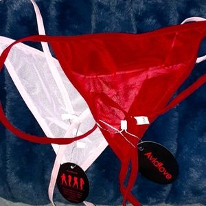 Never worn .Two pair of thongs